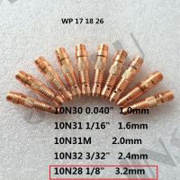 10ชิ้น10n28 3.2มิลลิเมตร C Ollet ร่างกายเชื่อมบริโภค Wp 17 18 26 Tig เชื่อมไฟฉาย