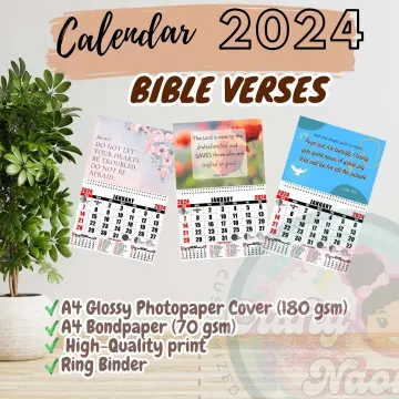 Shop Desk Calendar 2023 With Bible Verses with great discounts and prices  online - Jan 2024 | Lazada Philippines