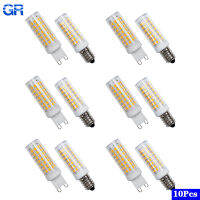 10pcslot G9 Dimmable LED Corn Bulb E14 12W 110V 220V No Flicker Lamp Candle Lights Replace 60W Halogen For Chandelier Lighting