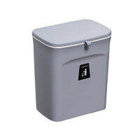 Kitchen Cabinet Hanging Sliding Lids Home Office Storage Items Wall-Mounted Trash Can Composting Recycle Bath Bucket Garbage Bin