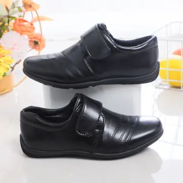 Kids black uniform on sale shoes