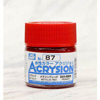 Mr.Hobby Mr.Acrysion Color N-87 METALLIC RED 4973028112559