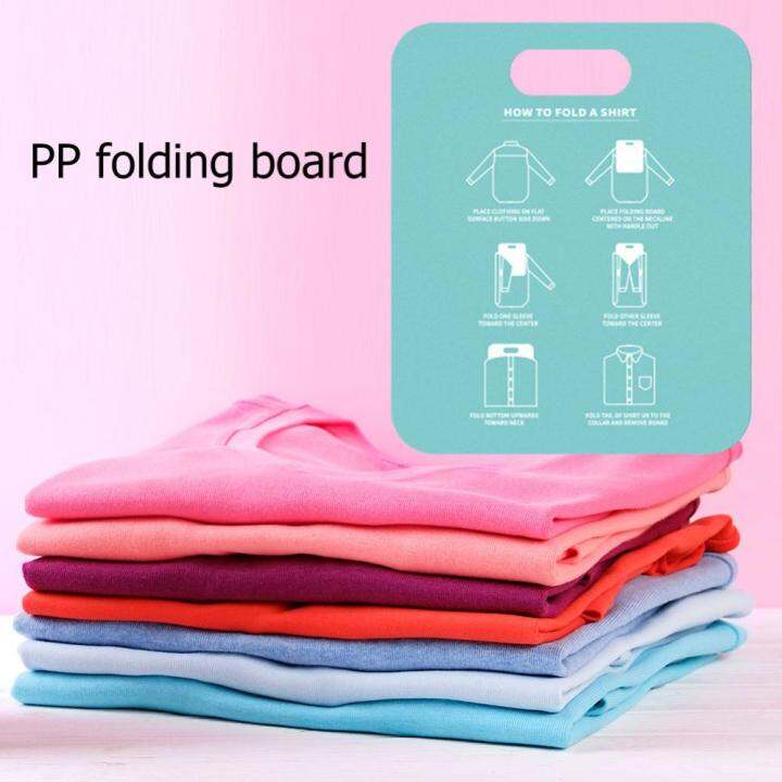 Household Shirt Folding Board Clothes Folder Closet Organizer Laundry