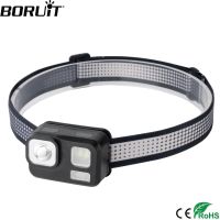 BORUiT B29 XP-G2 2x5730 2x3030 Red LED Mini Headlamp 180LM 8-Mode Headlight WaterProof Powerful Head Torch for Hunting Camping