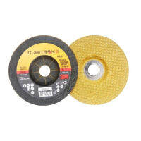 ใบเจียรบาง ใบทอง 4นิ้ว แบรนด์ 3M แผ่นเจียรทอง ขายเป็นชิ้น CUBITRON™ II FLEXIBLE GRINDING WHEEL