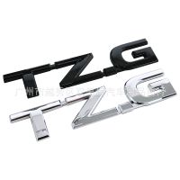 สำหรับ TOYOTA LAND CRUISER PRADO TZG สติกเกอร์ด้านข้างรถยนต์ Logo Huruf ตัวนูนติดฝากระโปรงท้ายป้ายด้านหลังปรับเปลี่ยน3D