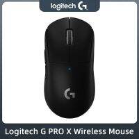 เมาส์สำหรับเล่นเกมส์ไร้สาย Logitech G PRO X SUPERLIGHT เซ็นเซอร์25K ความเร็วเบา5ปุ่มตั้งโปรแกรมได้รองรับ POWERPLAY