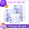 Thùng giấy ăn hình thỏ 40 gói 3 lớp - ảnh sản phẩm 1