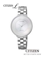 CITIZEN L นาฬิกาข้อมือผู้หญิง Eco-Drive EM0600-87A  Lady watch ( พลังงานแสง )