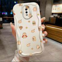 เคสสำหรับ OPPO R17ลายคลื่นหมีไอศกรีมเคสเคสโทรศัพท์นิ่มสาวน่ารัก