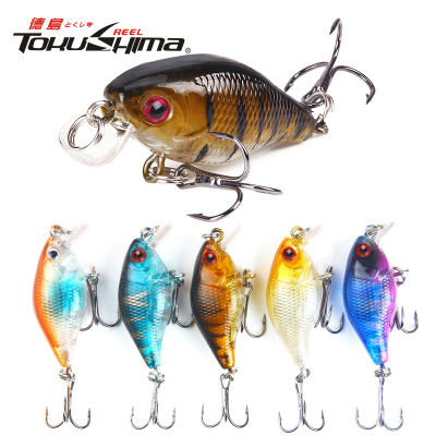 Crankbaitเหยื่อล่อปลา 4 cm/4.6gแครงก์ปลอมเหยื่อแข็งtopwaterสร้อย