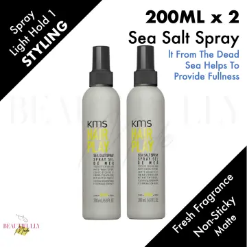 Hair Play Sea Salt Hairspray By Kms - 6.8 Oz 