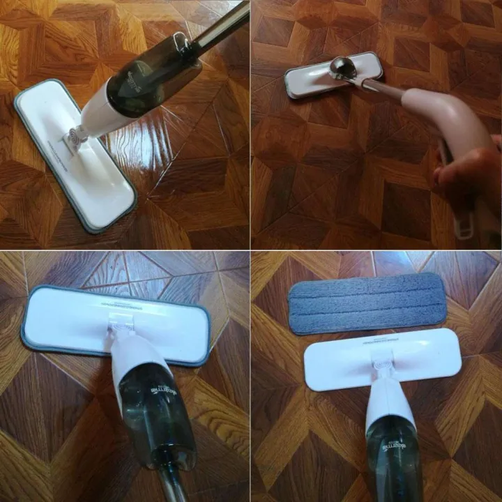 Deerma Mop TB500 Water Spray Mop 360 Degrees Rotating 350mL Water Tank Mop Cleaning Cloth