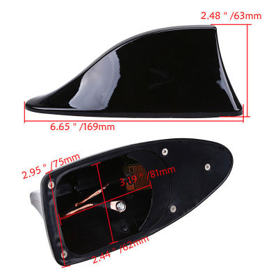 【cw】Universal Shark Fin Antenna ,Car Roof Radio Signal Reception Aerial, Auto Replacement For all Cars ,Car Accessories ！