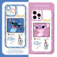 Disney Stitch Angel Soft Silicone Case for Xiaomi Redmi Note 12 Pro 11 11S 10 10S 9S 9 Pro Max 8 7 6 5 10C 9A 9C 8A 7A Cover Phone Cases