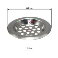 Stainless Steel Bathroom Kitchen Sink Strainer Bathroom Shower Drain Filter Cover Hair Catcher Stopper Kitchen Accessories Traps Drains