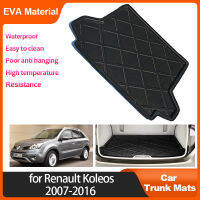 สำหรับ Renault Koleos 2007-2016 2012 2011 Samsung QM5รถด้านหลัง Mats กันน้ำป้องกัน Anti-Slip Storage Pad อุปกรณ์เสริม