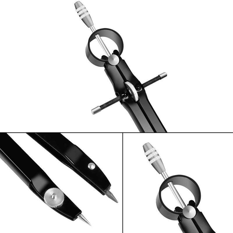 Drawing JARLINK Math Drafting Compass for Geometry Precision Tool for Drafting Professional Compass Lock Measuring 