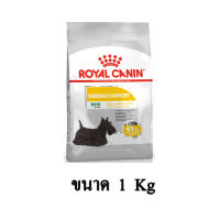 Royal Canin MINI DERMACOMFORT อาหารสุนัขโตขนาดเล็ก(แบบเม็ด)บำรุงขนและผิวแพ้ง่าย ขนาด 1 KG.