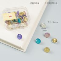 20pcs binbin Push Pins Thumb Thumbtack Board Pins Drawing Photo Wall Studs Office School Supplies Clips Pins Tacks