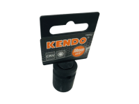 KENDO 16952 ลูกบ๊อกลมสั้น(มิล)1/2"-6P-19mm.