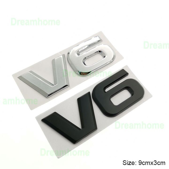 Fashion 3D Car Logo Sticker V6 Emblem Auto Badge Decal For all cars CT6 ...