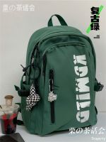 ♦✸❁ Retro Japanese tooling backpack womens niche design sense American campus student schoolbag mens large-capacity backpack trendy