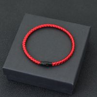 Grade A Keel Rope Bracelet Men Femme Lucky Red Thread Braclet Attract Mirco Magentic Couple Braslet Wealth Prosperity Brazalete Charms and Charm Brace