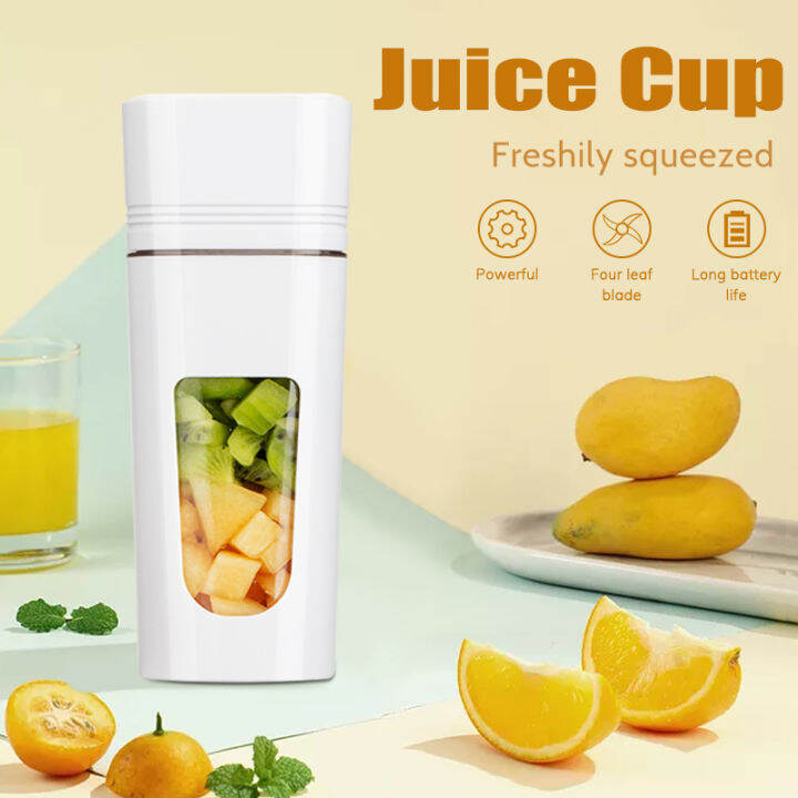 Juice Cup Blender USB Blender Hand Mixer 350ml Mini Portable Electric Fruit Juicer Smoothie