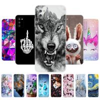 ∋✷ For Samsung A03S Case Phone Back Cover For Samsung Galaxy A03s GalaxyA03s A 03s a037 Soft Case Tpu Silicon Bumper Funda 6.5inch