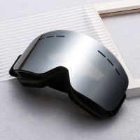 Polarized Anti-Fog Cylinder Ski Goggles Outdoor Mountaineering Snow Glasses against Wind and Sand Goggles