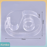 ✨ Konka 1PC transparent TAPE dispenser ตัด Student TAPE dispenser อะคริลิคเครื่องเขียน