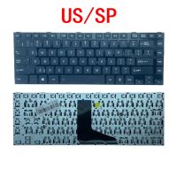 New US Spanish Laptop Keyboard For Toshiba Satellite L40D-A C40-A C40D C40 S40-A C45 C45T Notebook PC Replacement