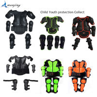 For Height 0.85-1.7M Child Body Protector Motorcycle Waistcoat Armor Kids Motocross DH A Dirt Bike Chest Spine Knee Elbow Pad