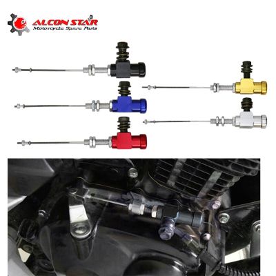 Alconstar M10x1.25mm Motorcycle hydraulic Brake Clutch Master cylinder Aluminum Rod Brake Pump For Dirt Pit Bike ATV Quad Moped