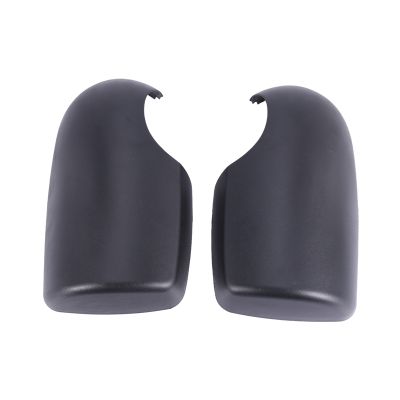 2Pcs ABS Black Door Wing MIRROR COVERS Near Passenger L+R for FORD TRANSIT MK6 MK7 2000-2014