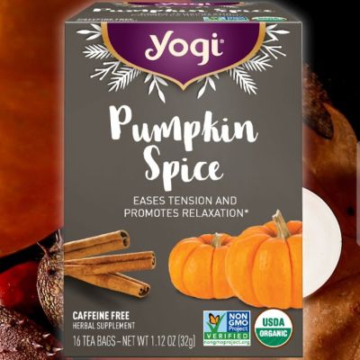 Premium for U📌ชา YOGI TEA STRESS&amp;RELIEF TEA BOX ชาสมุนไพรออแกนิค Bed time หลับสบาย นำเข้าจากอเมริกา📌 Pumpkin Spice