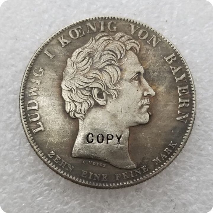 เหรียญเหรียญที่ระลึกเลียนแบบเหรียญของสะสมเหรียญ-tpey-2-1834รัฐเยอรมัน