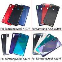 สำหรับ Samsung A10S F A20S F A30S F A50S F เคสฝาหลังแบตเตอรี่ใหม่ฝาหลังประตูฝาครอบแบตเตอรี่แก้ว