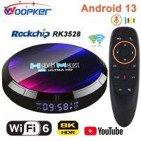 Woopker H96 Max 13 RK3528กล่องทีวี4K 8K 64GB 4GB 2.4G/5G -6 BT5.0กล่องสมาร์ททีวี Tvbox Tvs Receiver 2023 PK 12