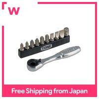 TONE Bit Ratchet Set เม็ดมีด BR10S และ6.35มม. (1/4) บรรจุ11ชิ้น