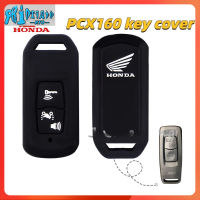 RTO เคสหุ้มกุญแจซิลิโคนสำหรับฮอนด้า PCX PCX-160 PCX160 PCX160 ADV150 ADV 150 2ปุ่มรีโมทมอเตอร์ไซค์กุญแจที่ใส่อุปกรณ์ป้องกันอุปกรณ์เสริมพวงกุญแจ