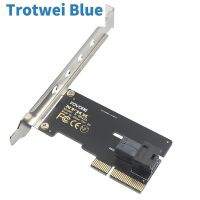 อะแดปเตอร์ U2 PCIe ไป SFF-8643 PCI Express 3.0X4 SFF 8643การ์ดแปลงสัญญาณ SSD U.2สำหรับเมนบอร์ดเดสก์ท็อปพีซีอะแดปเตอร์ FJK3825