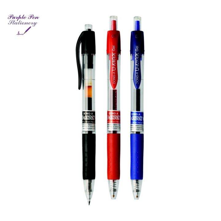 Dong -A U Knock 0.5mm Retractable Gel Pen Sold Per Piece | Lazada PH