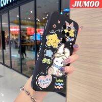 JIUMOO เคสสำหรับ Huawei Mate 20 Pro Mate เคส20X การ์ตูนสตาร์กระต่ายบางดีไซน์ใหม่นิ่มเคสมือถือด้านข้างบางลายขอบสี่เหลี่ยมเคสซิลิโคนนิ่มเคสป้องกันการกระแทก