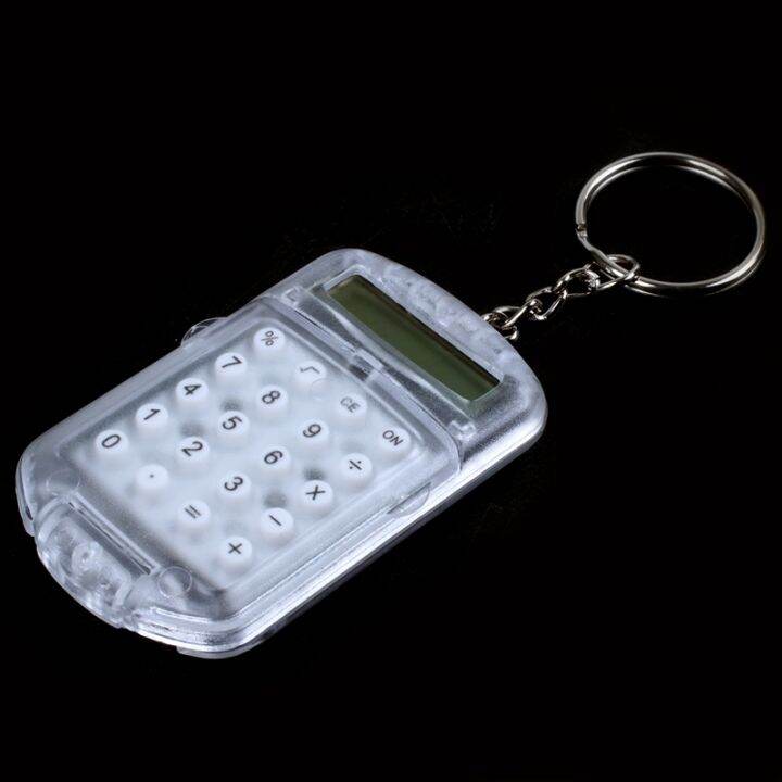 clear-plastic-casing-8-digits-electronic-mini-calculator-w-keychain