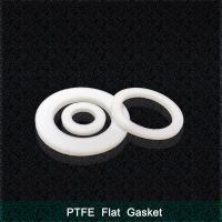 PTFE Gasket Flat Washer Thickness 1.25/1.5/2mm Resistant to High&amp;Low Temperature Corrosion Anti-aging For Flange ID*OD*CS  Power Points  Switches Save