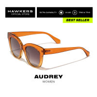 HAWKERS Caramel AUDREY Sunglasses for Men and Women. UV400 Protection. Official Product designed in Spain 110029