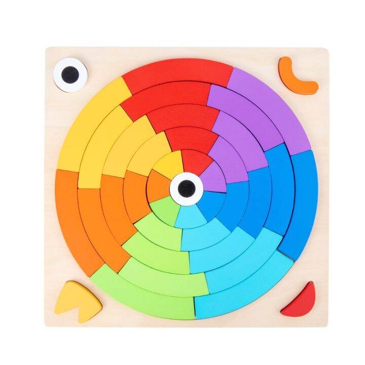 cod-ce-cpc-cross-border-wooden-rainbow-shape-building-blocks-baby-early-education-puzzle-brain-toy