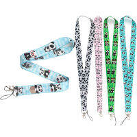 การ์ตูนน่ารักแพนด้า lanyards Kawaii เซลล์เชือกเส้นเล็กที่วางศัพท์มือถือ USB ตราสายคล้องคอแขวนเชือก lanyards